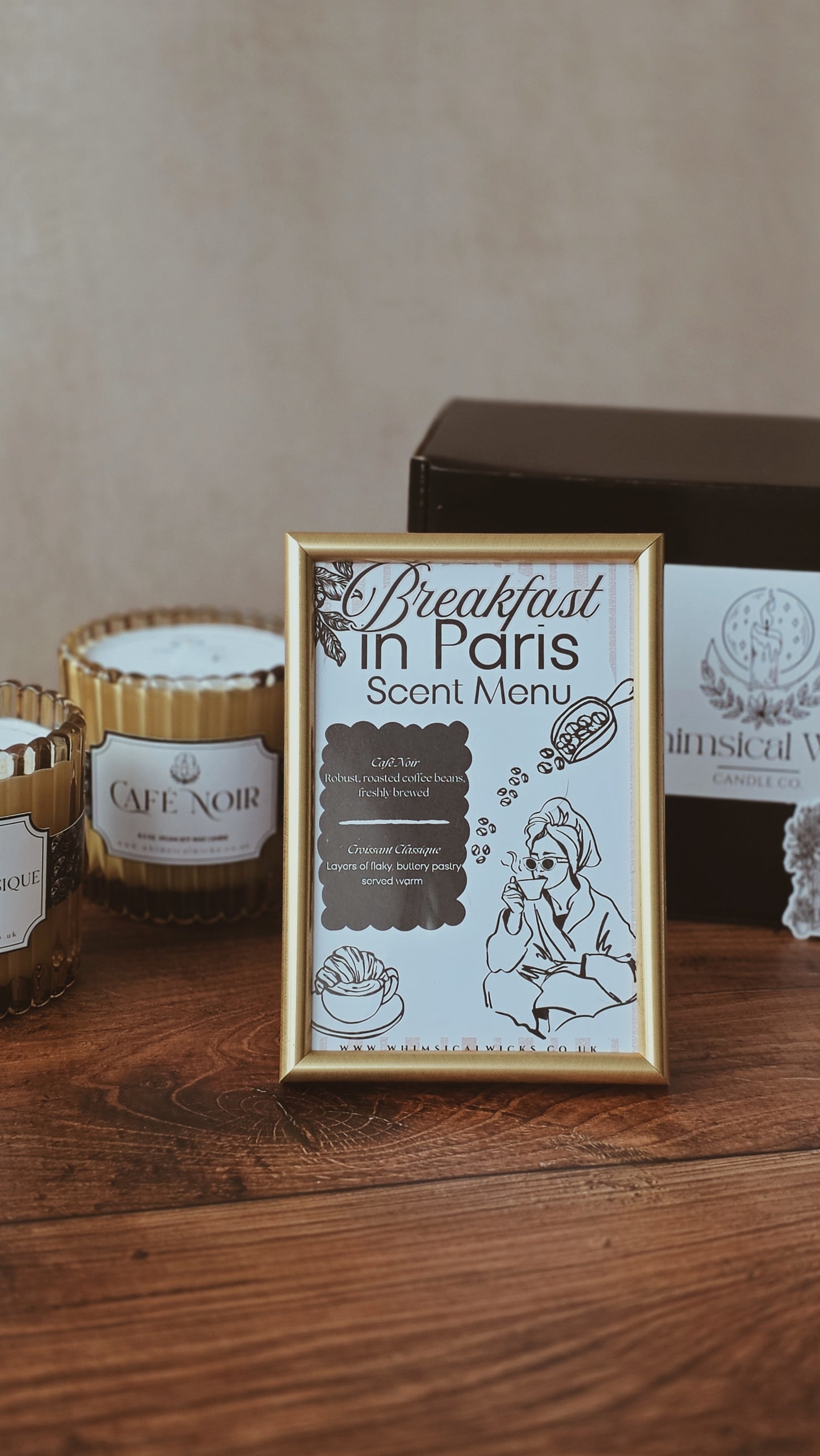 Breakfast in Paris Limited Edition Candle Set