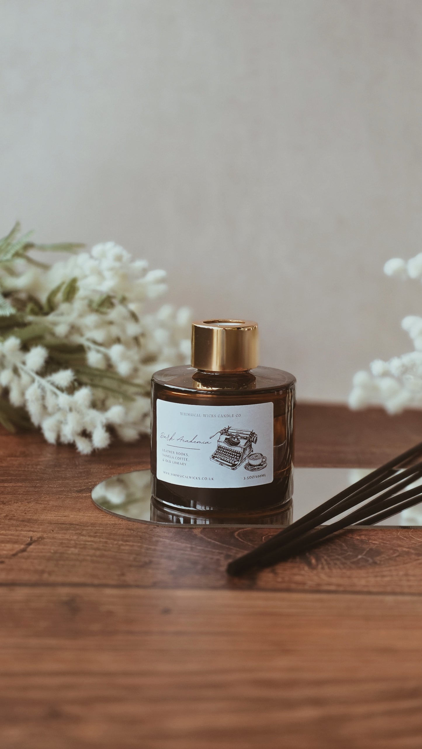 Dark Academia Reed Diffuser