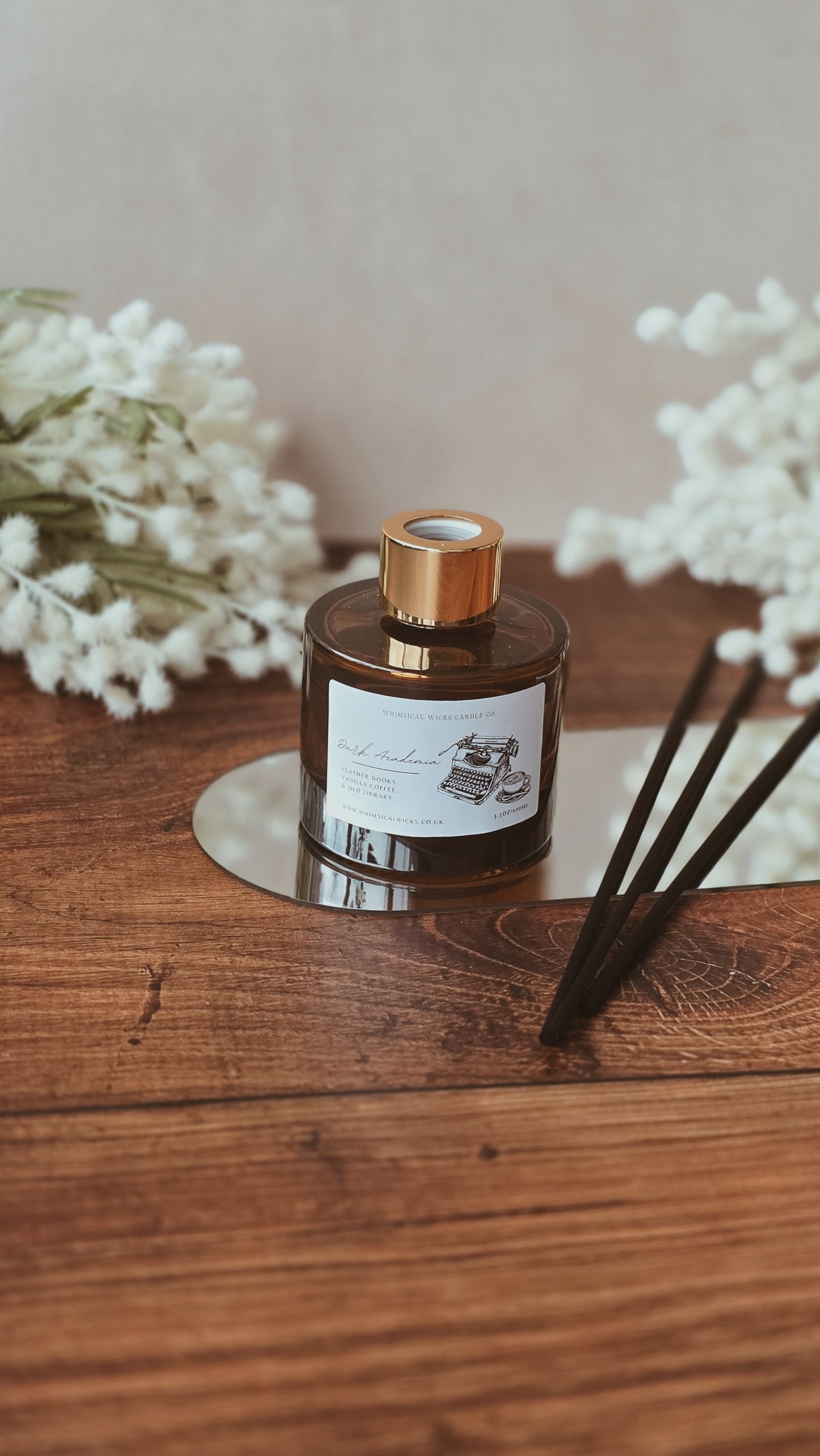 Dark Academia Reed Diffuser