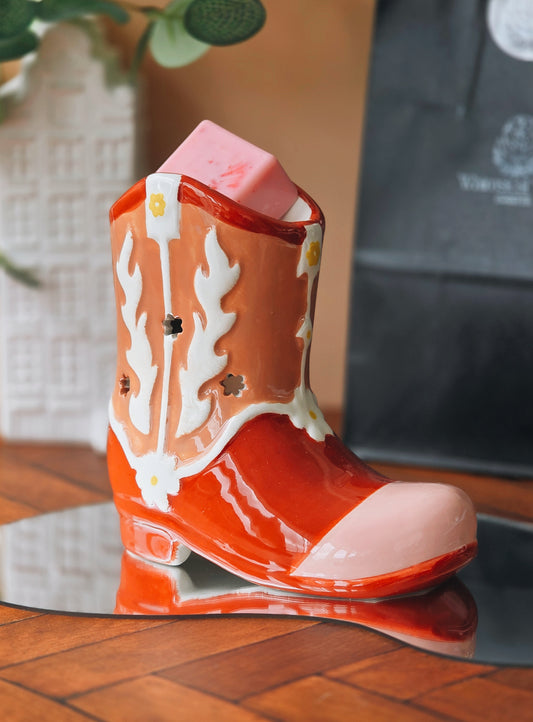 Cowboy Boot Wax Warmer