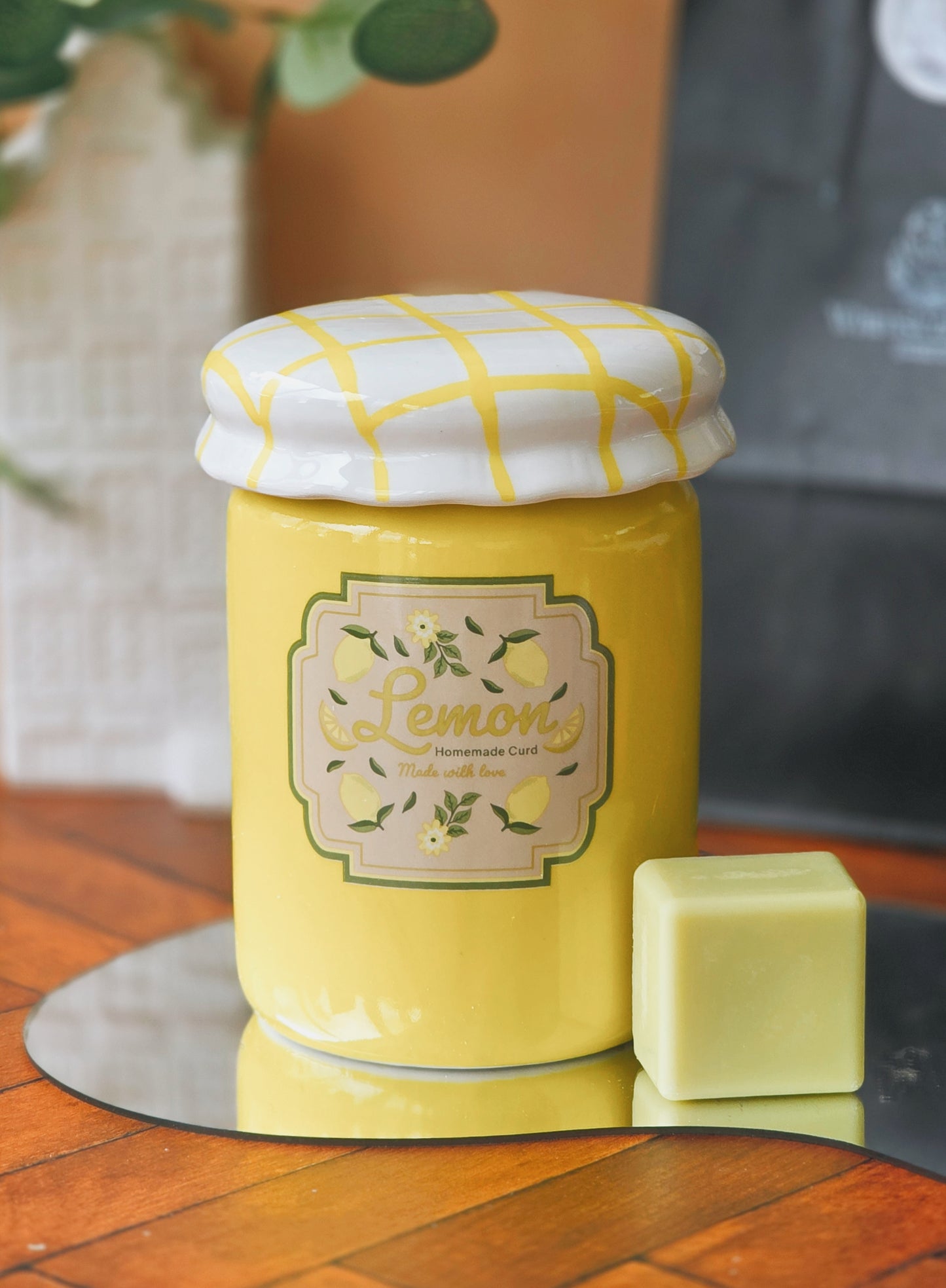 Lemon Curd Jar Wax Warmer