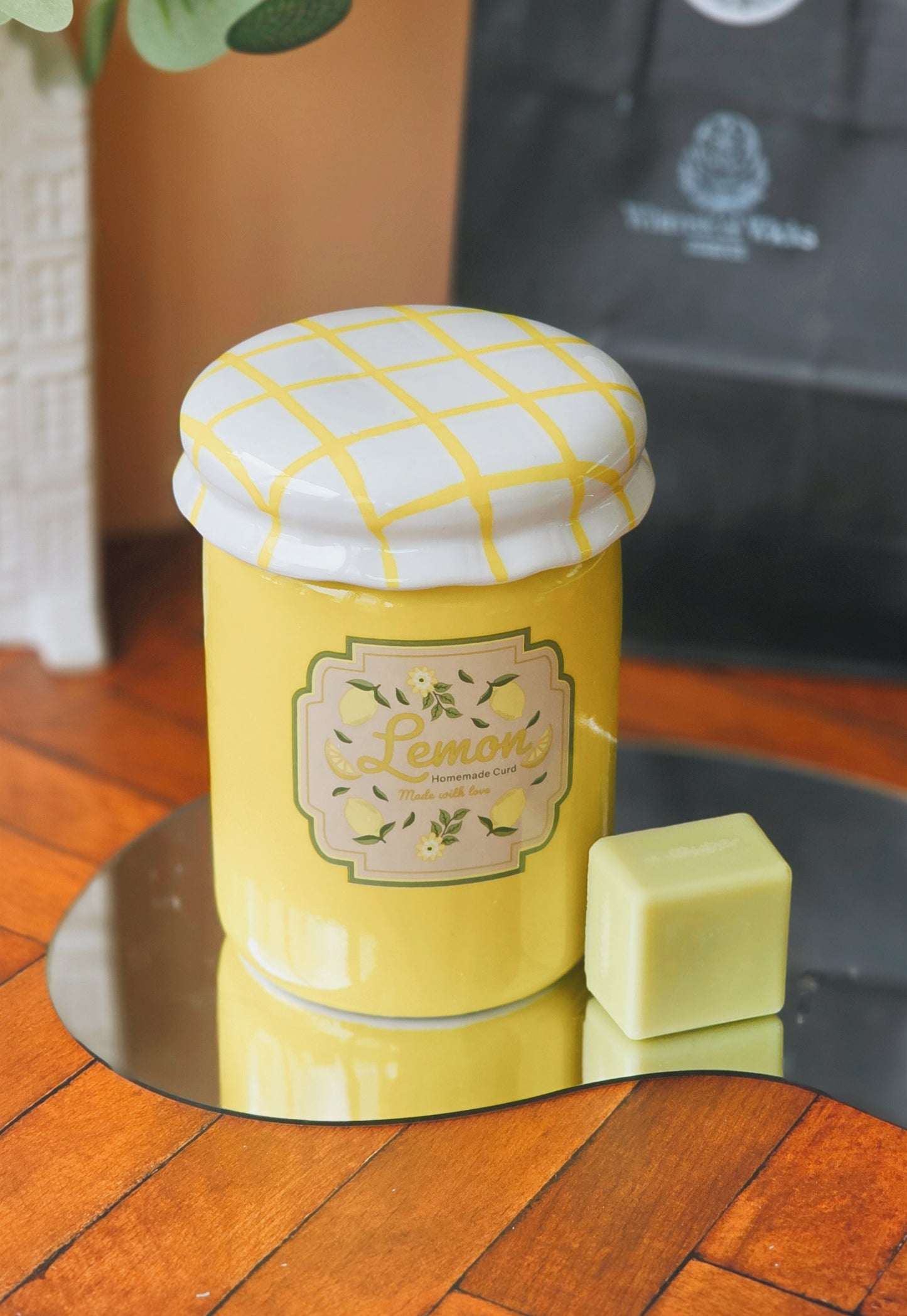 Lemon Curd Jar Wax Warmer